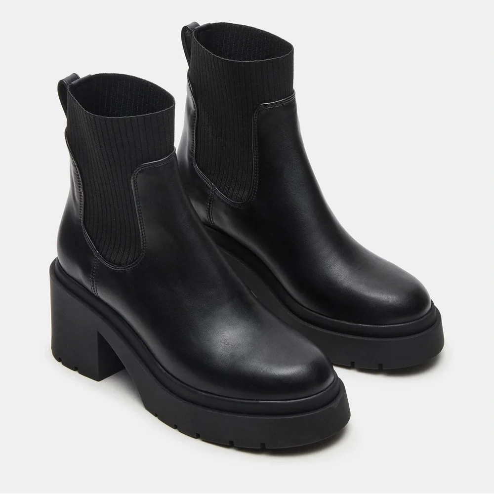 Steve Madden KOA Black Boots – Size 6.5 - Picture 6 of 6